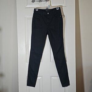 Prana Oday Active Jeans Pants Black Stretch Skinny Size 2/ 26